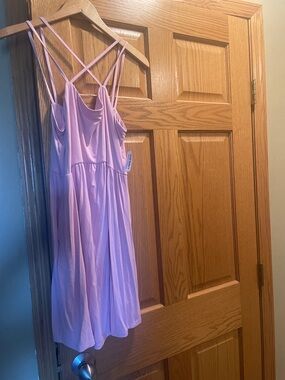 Pink Strappy Summer Dress